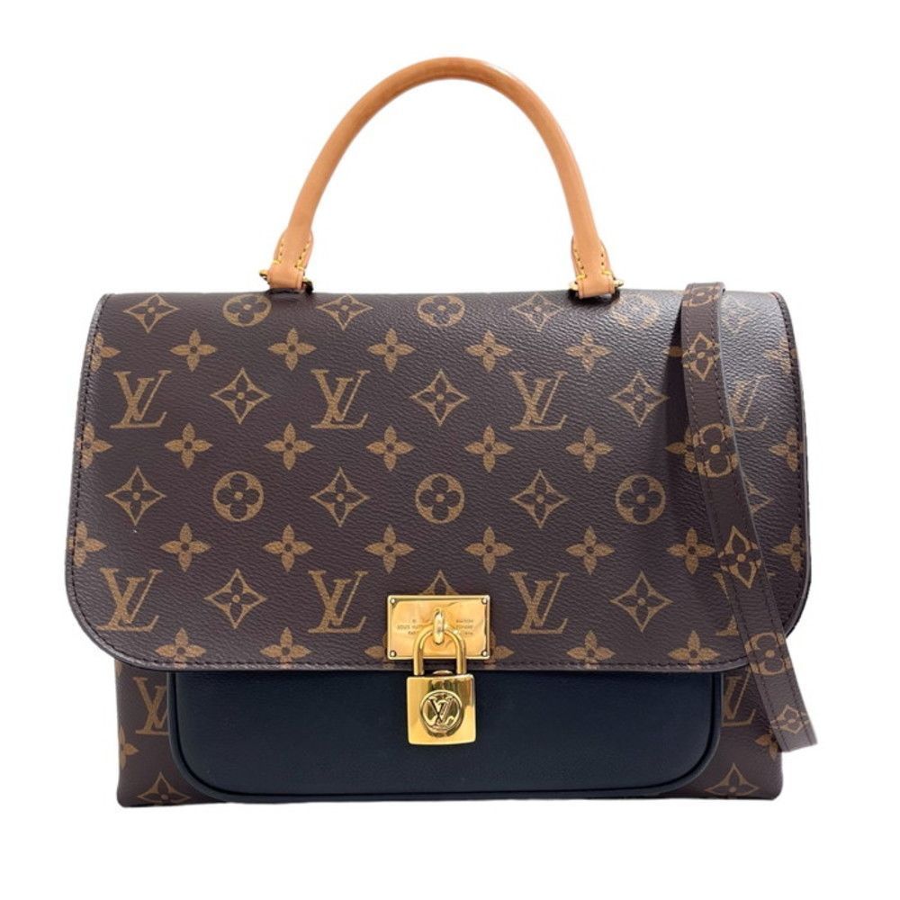 Louis Vuitton Marignan Monogram Noir Shoulder Bag